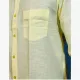 Men's Light Yellow Casual Cotton Shirt | Full Sleeve Regular Fit Button-Down Shirt